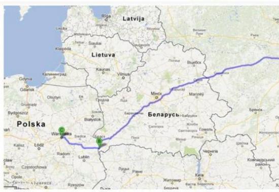 Правила пересечения польской границы на собственном автомобиле и требования к машине при въезде в польшу